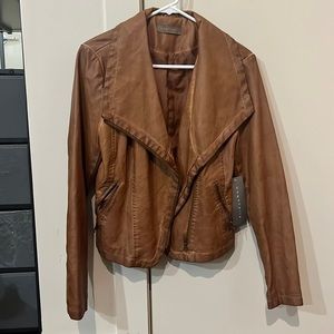 Bagatelle Vegan Leather Jacket Size 4
